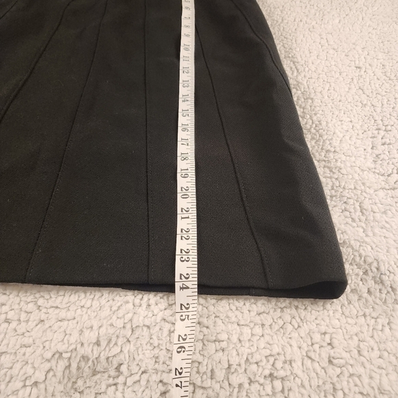 Ann Taylor black wool midi career skirt with bow Size 12 - Picture 6 of 11